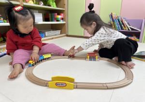 11월3주 시간제보육 - 기차 놀이를 해요